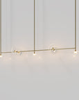 CORAL LINEAR ROD (x7) - PENDANT LIGHT
