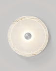 CORAL TRAVERTINE (FROSTED) - WALL LIGHT (IP65)