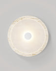 CORAL TRAVERTINE (FROSTED) - WALL LIGHT (IP65)
