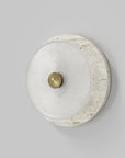 CORAL TRAVERTINE (FROSTED) - WALL LIGHT (IP65)