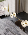 CORAL LINEAR ROD (x6) - PENDANT LIGHT