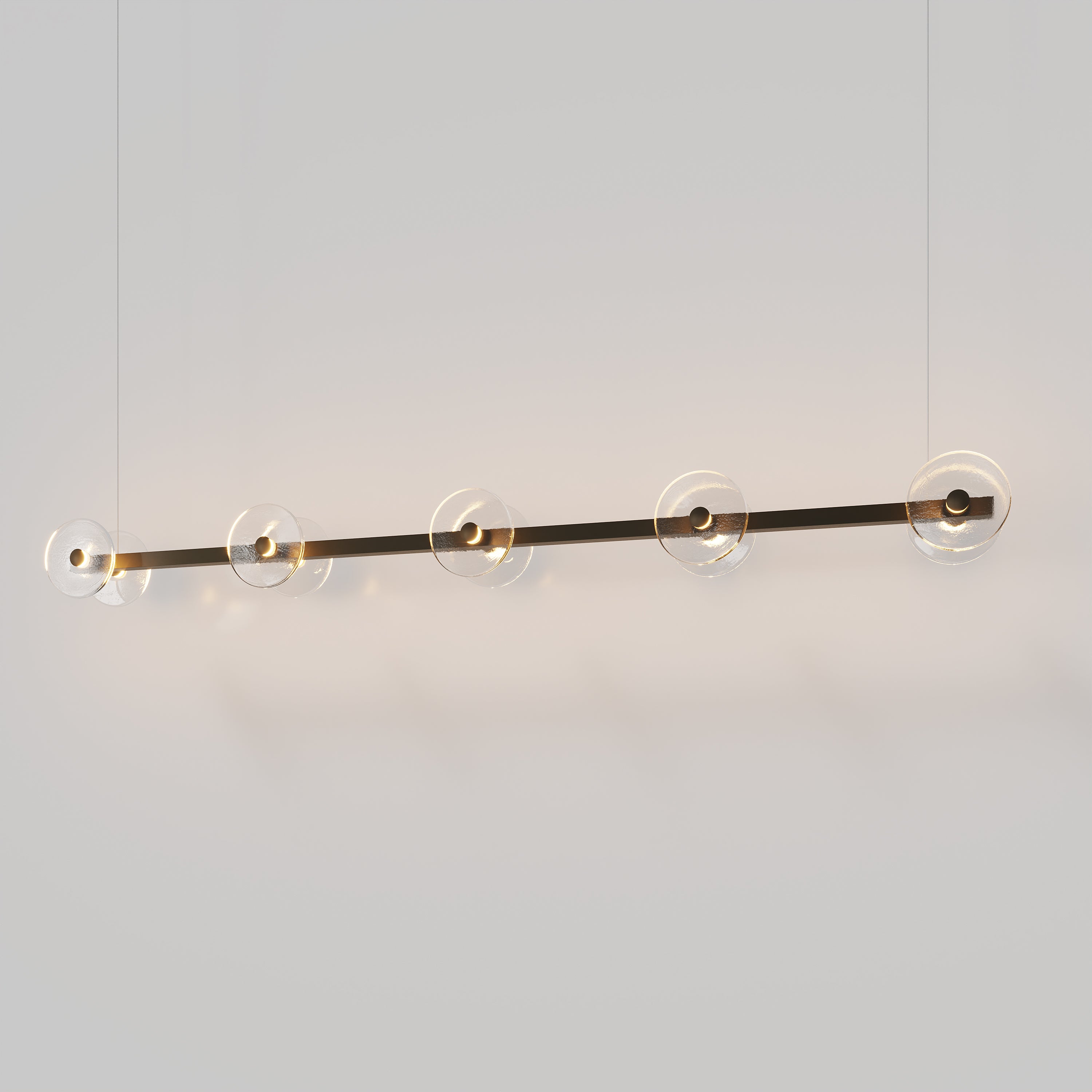 CORAL LINEAR BAR (CLEAR) - PENDANT LIGHT