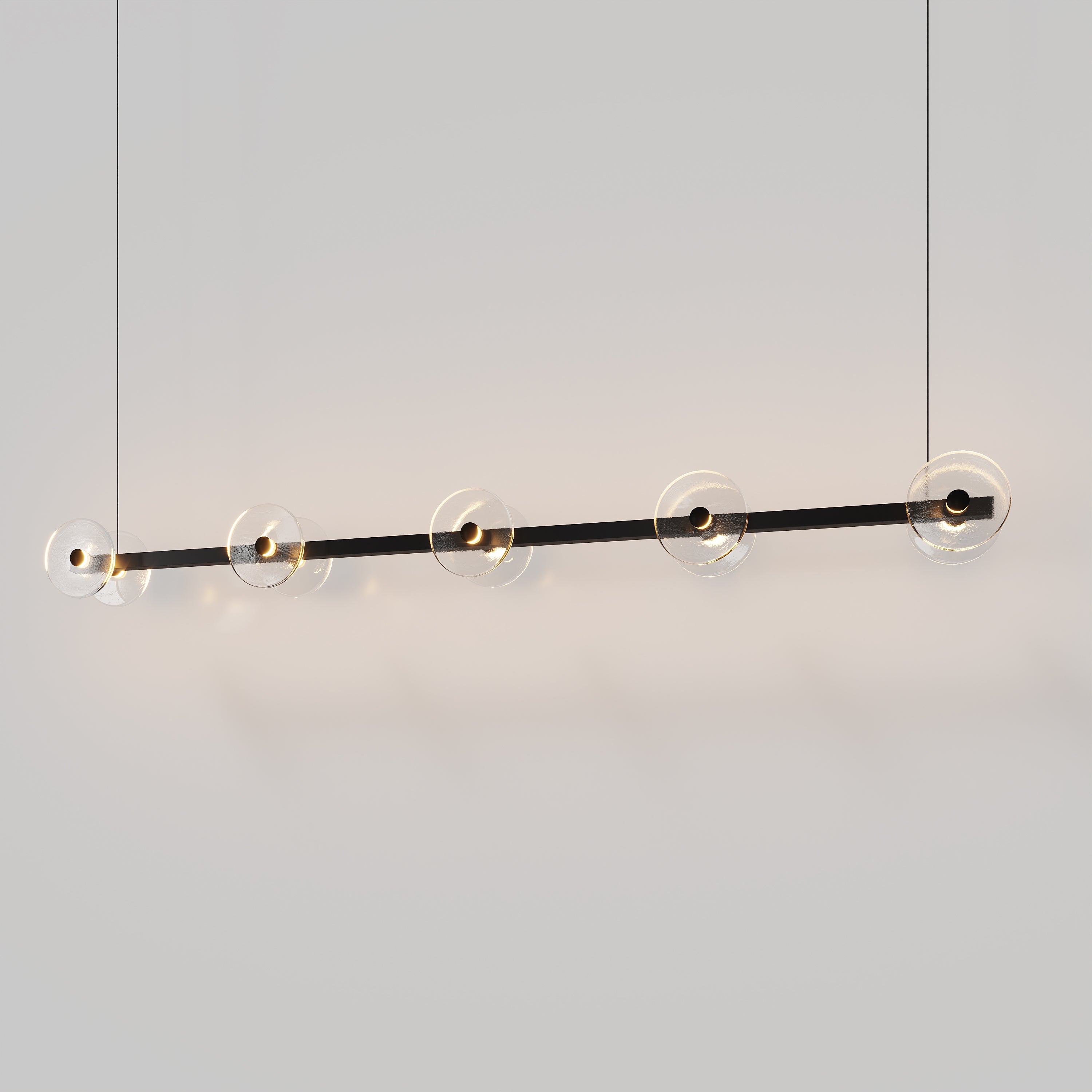 CORAL LINEAR BAR (CLEAR) - PENDANT LIGHT