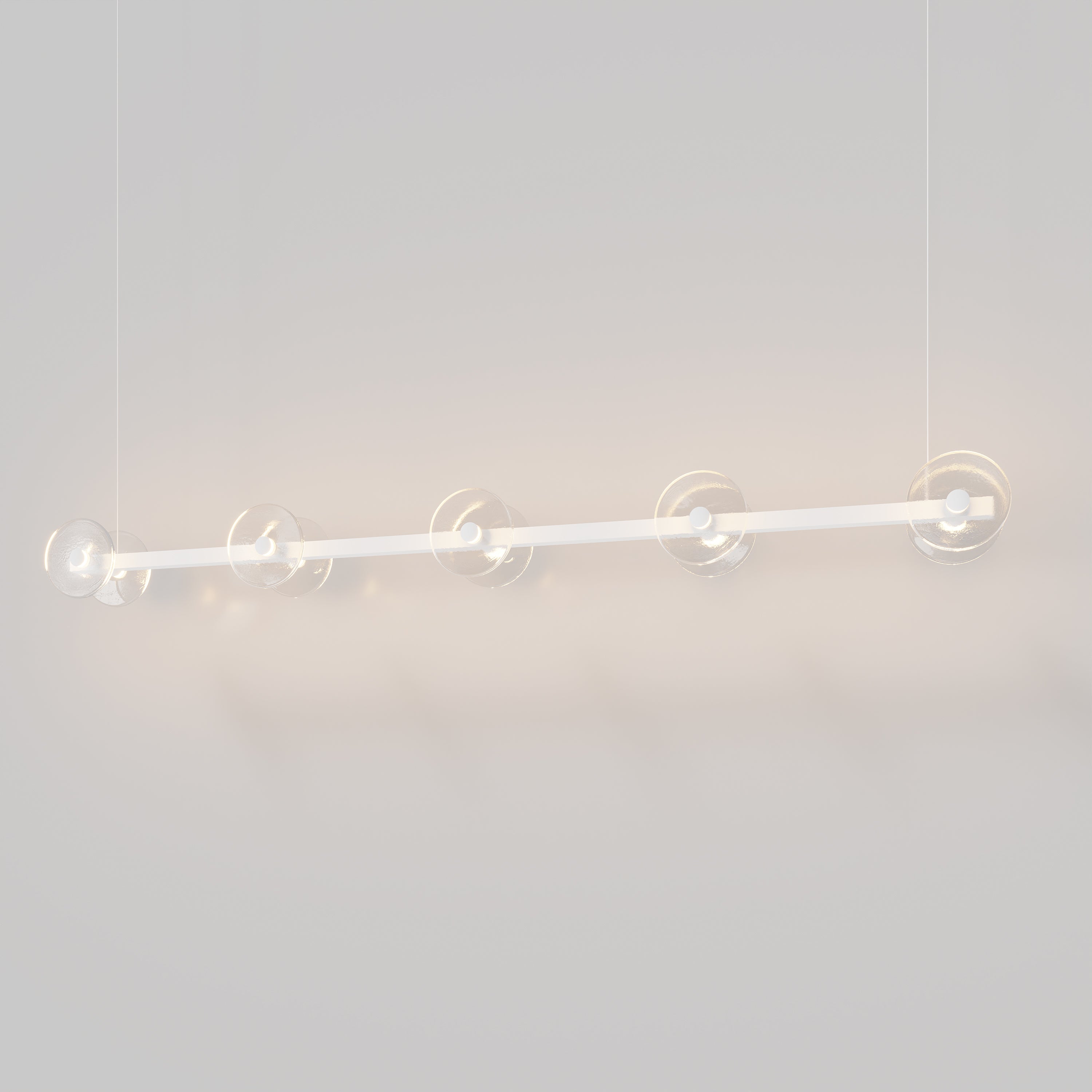 CORAL LINEAR BAR (CLEAR) - PENDANT LIGHT