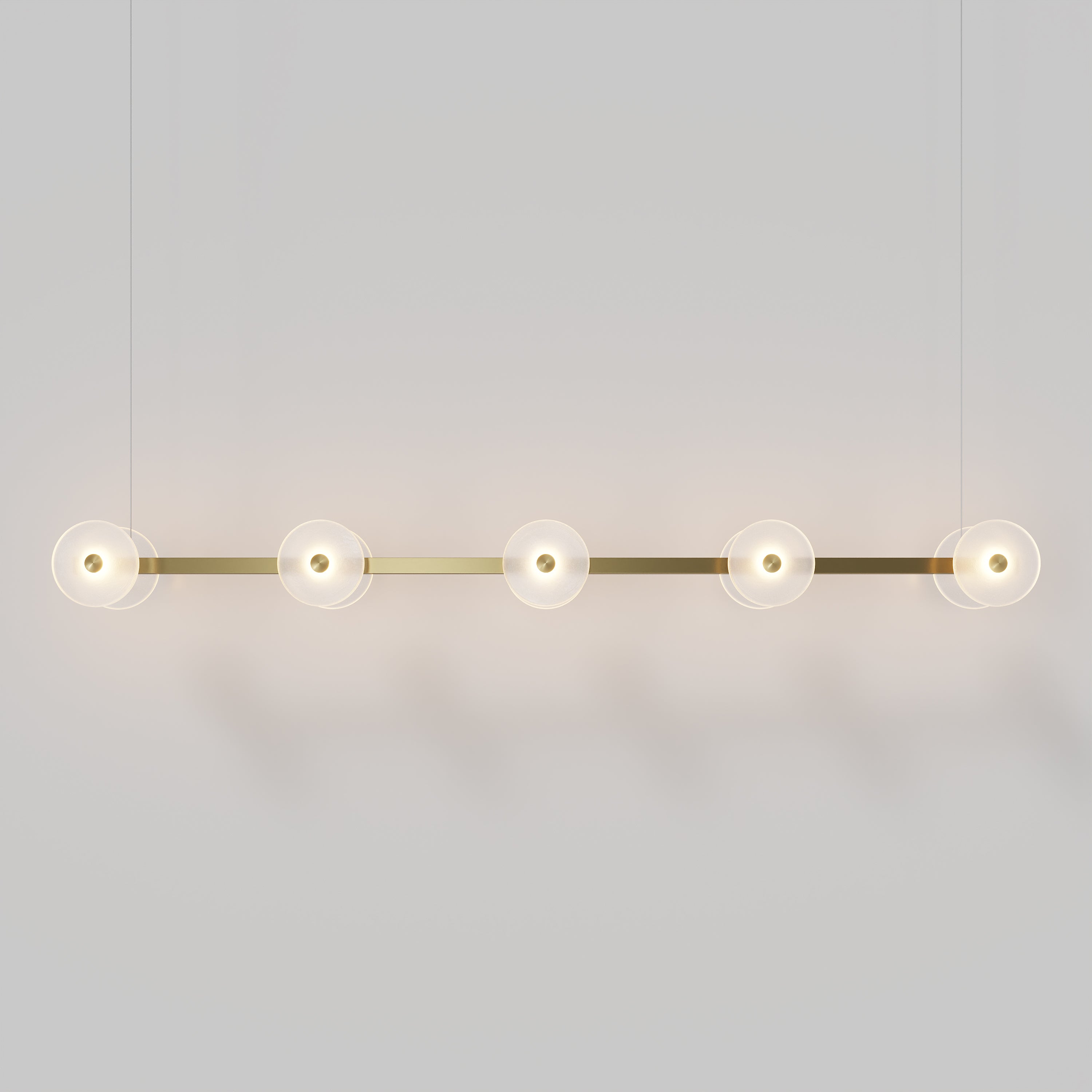 CORAL LINEAR BAR (FROSTED) - PENDANT LIGHT