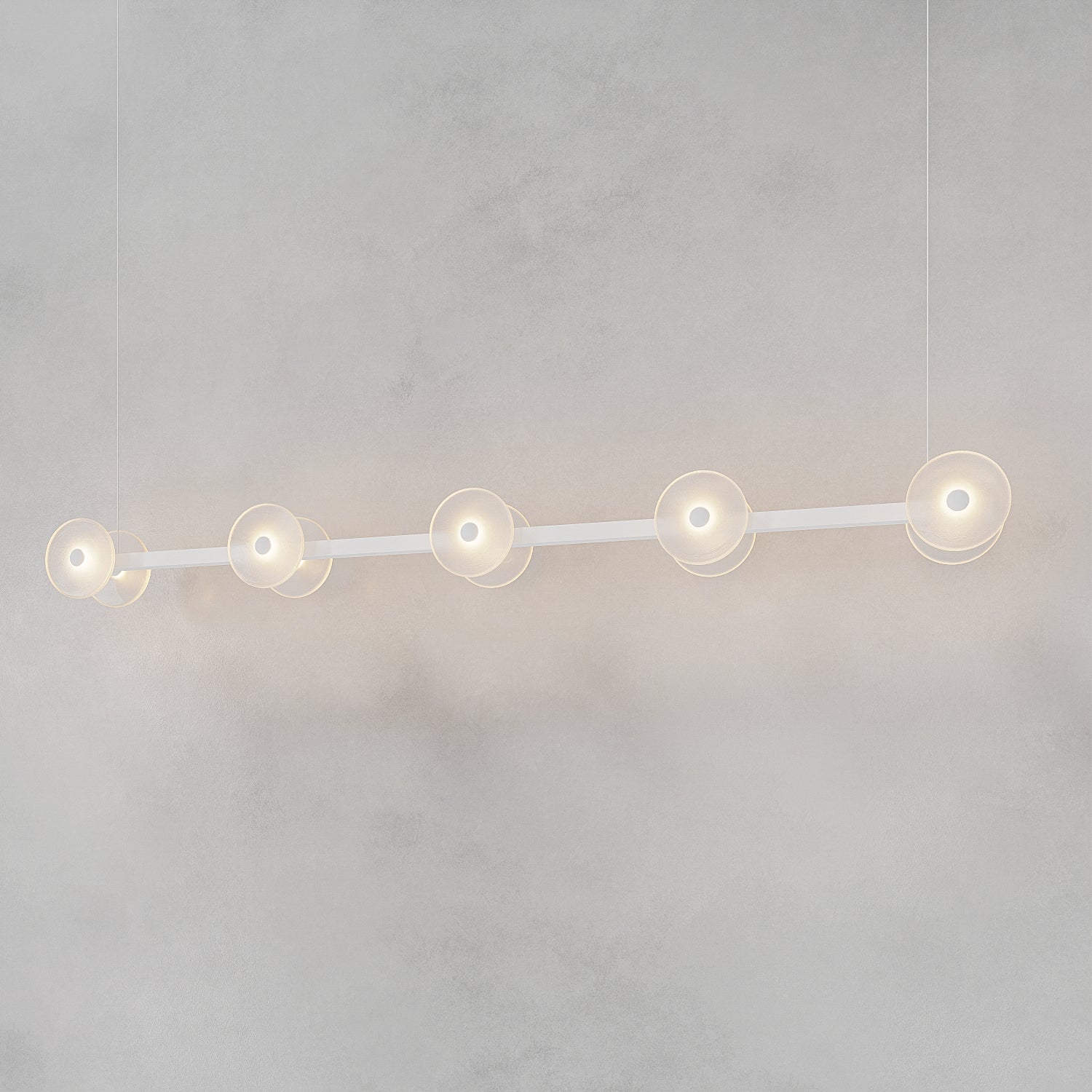 CORAL LINEAR BAR (FROSTED) - PENDANT LIGHT