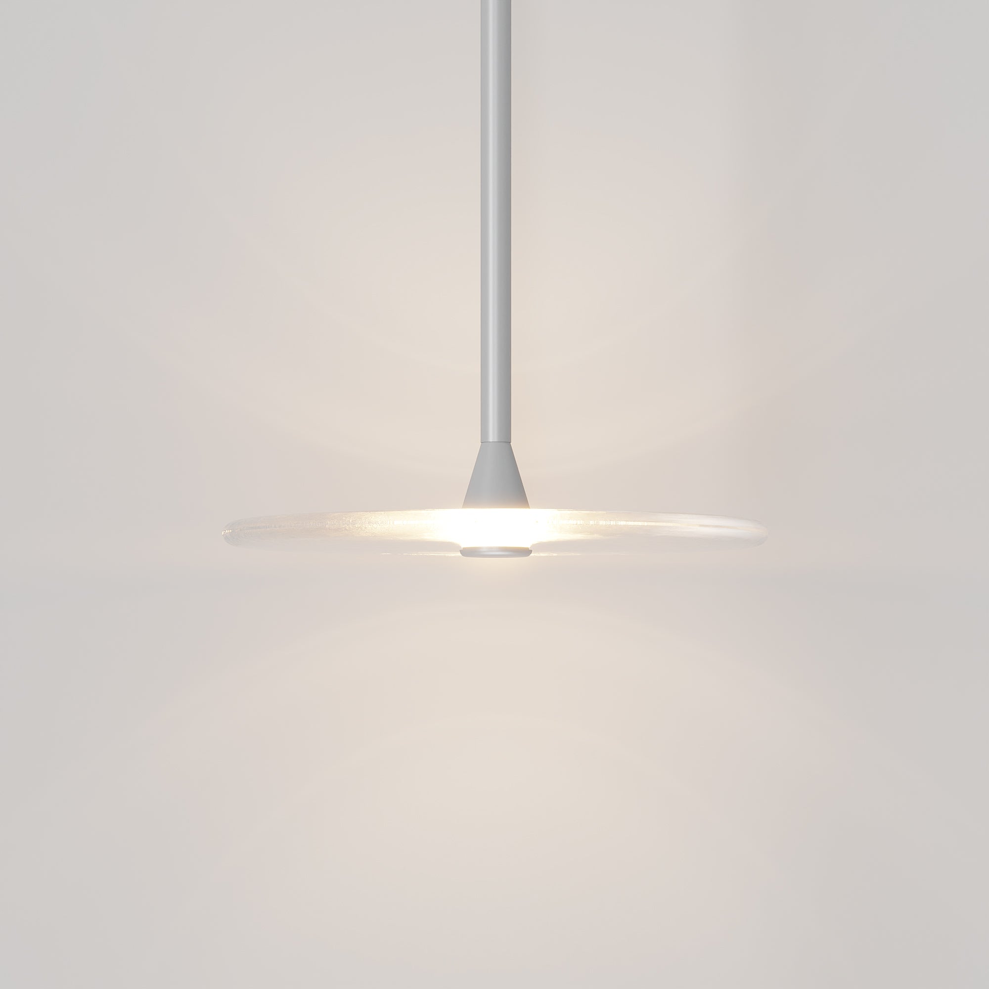 CORAL SINGLE ROD (CLEAR) - PENDANT LIGHT