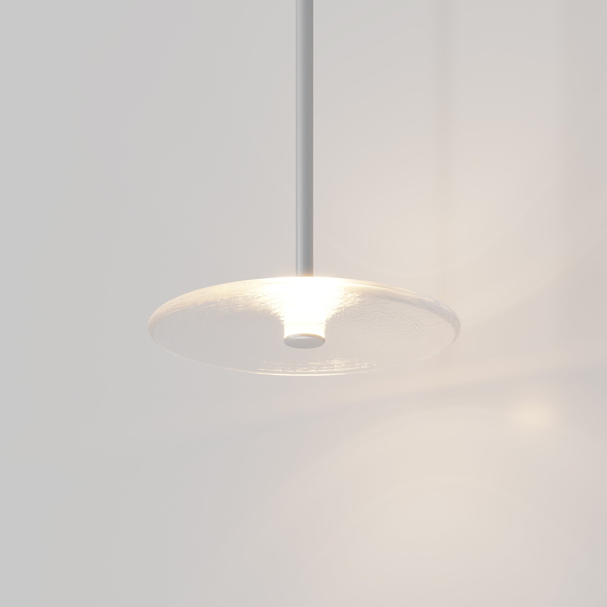 CORAL SINGLE ROD (CLEAR) - PENDANT LIGHT