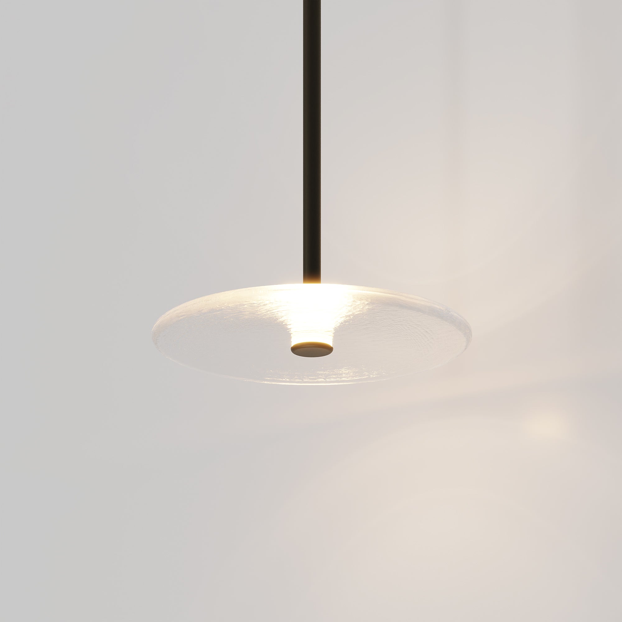 CORAL SINGLE ROD (CLEAR) - PENDANT LIGHT