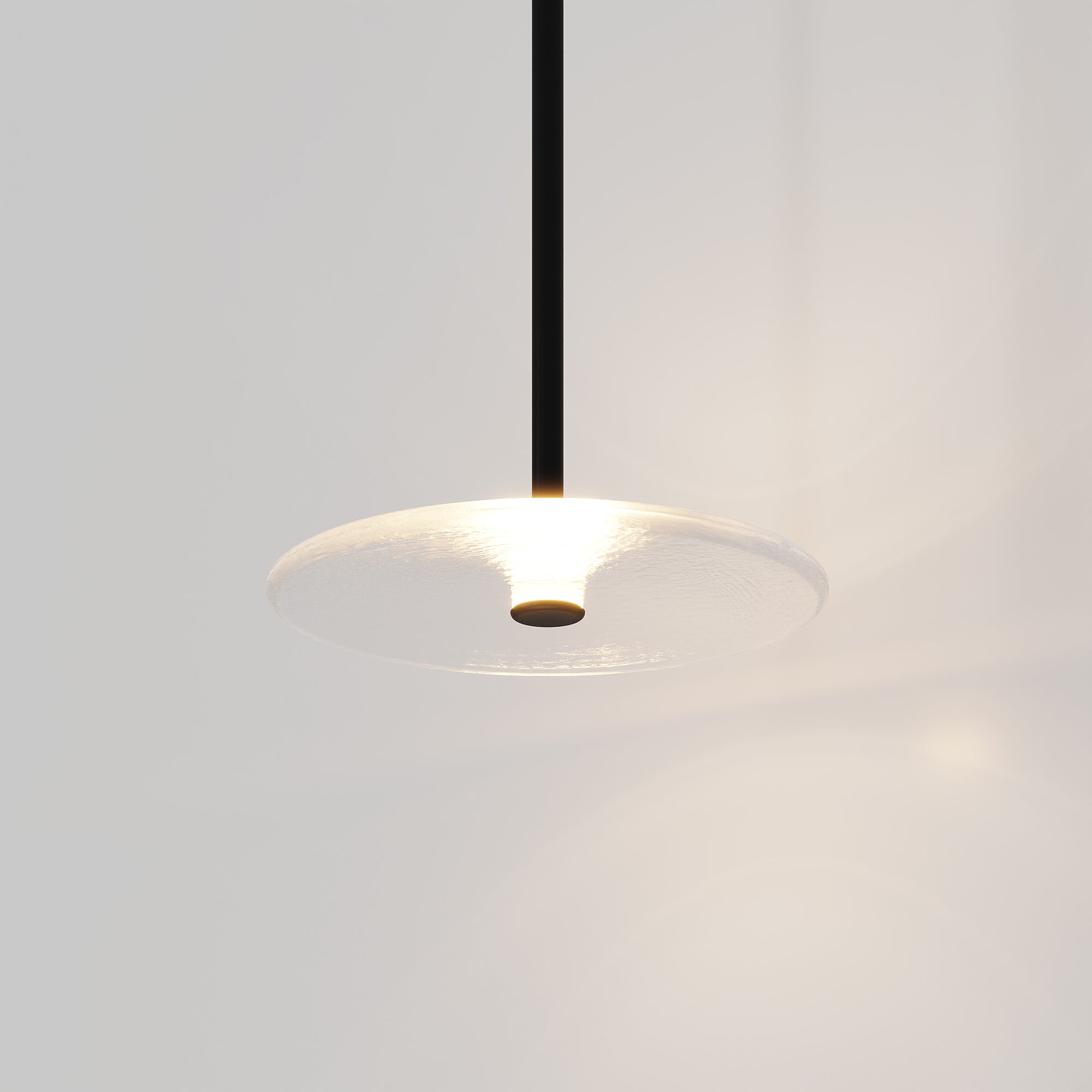 CORAL SINGLE ROD (CLEAR) - PENDANT LIGHT