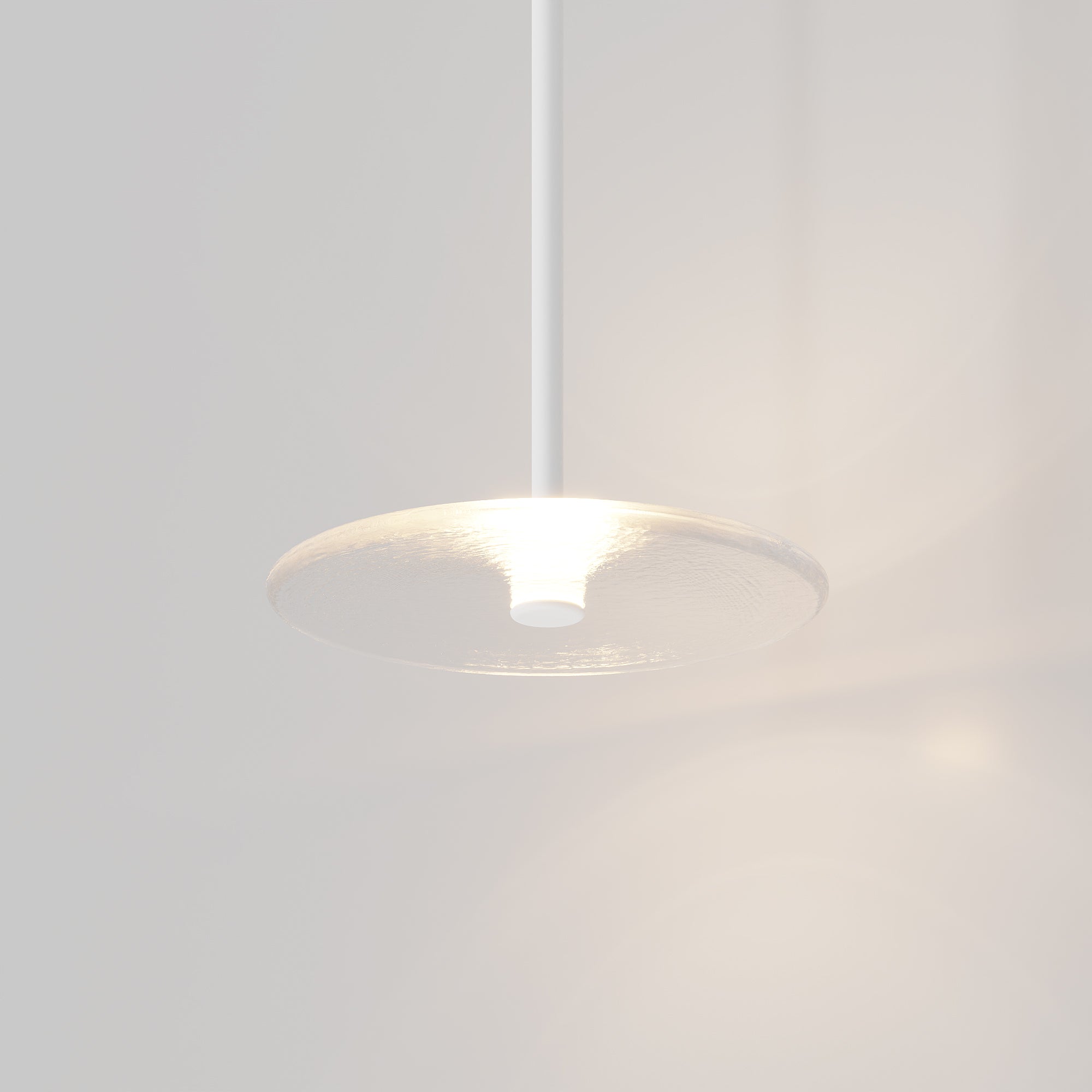 CORAL SINGLE ROD (CLEAR) - PENDANT LIGHT